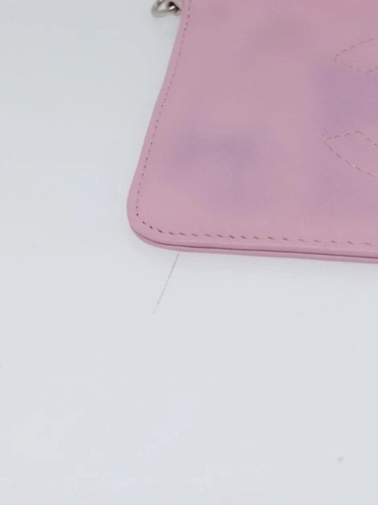 CHANEL Pouch Leather Pink CC Auth BA2026 ref.2224737 - Joli  CHANEL Pouch Leather Pink CC Auth BA2026